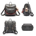 thumbnail image 2 of Set de 2 mochilas Soperwillton de piel sintética para mujer, 2 of 6