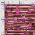 thumbnail image 2 of oneOone Rayon Pastel Red Fabric Kawai Sewing Craft Projects Fabric Prints By Yard 56 Inch Wide-RS, 2 of 5