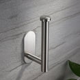 thumbnail image 4 of YIGII Toilet Paper Holder Self Adhesive - Wall Mounted Toilet Roll Holder no Drilling for Bathroom Stainless Steel Brushed, 4 of 5