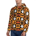 thumbnail image 2 of Hoodies for Men - halloween spiders bat hat Long Sleeve Comfrt Men'S Fashion Hoodies & Sweatshirts, Sweatshirts for Men Hoodies Pullover Clothing Clothes with Pouch, 2 of 7
