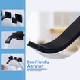 thumbnail image 4 of Wowow Solid Brass Double Handle Wall Mounted Waterfall Bathroom Faucet in Oil Rubbed Bronze, 4 of 6