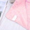 thumbnail image 4 of Soft Coral Fleece Bath Towel, Absorbent Polyester Bath Sheet for Daily Use and Travel, Quick-Dry Lightweight Towel for Gym and Beach, Pink Color, 36x80cm Size, 1 Count, 4 of 9