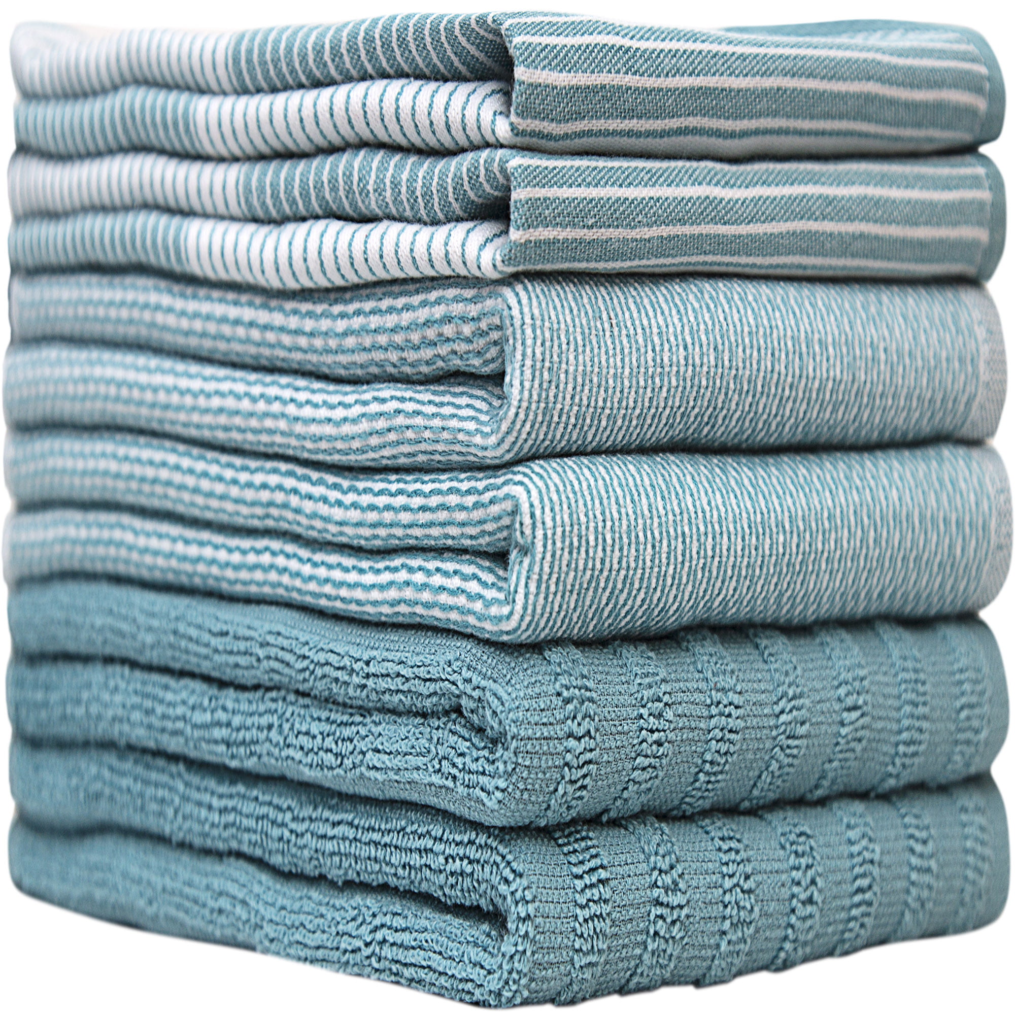 Valezium Set of 6 Kitchen Tea Towels Mint 45x60 - Trendyol