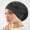 black, variant on Women's Fashionable -encrusted Headscarf Hat, Retro Fashion Hat, Chemotherapy Hat