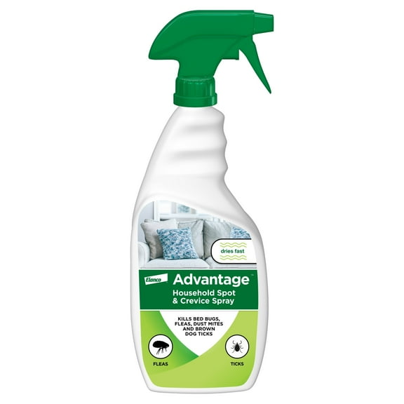 Advantage Carpet & Upholstery Spot Spray, Kills Fleas & Ticks & Bedbugs, 24 oz.