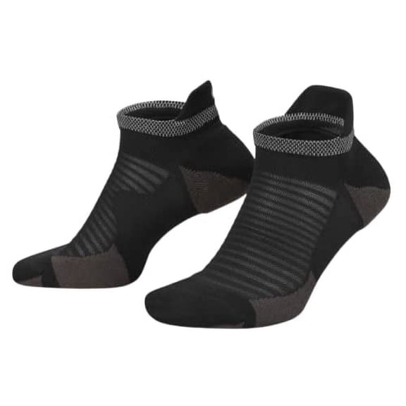 Nike Spark Cushioned No Show Socks - Black - Size Mens US 12-13.5