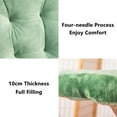 thumbnail image 5 of PureCasa Round Thick Seating Cushion for Home Office, Household Cotton Portable Non-Slip Breathable Floor Cushions Chair Pads for Indoor Outdoor, Modern Home Decor, 16.5"x16.5"x4", 1PC, Green, 5 of 8