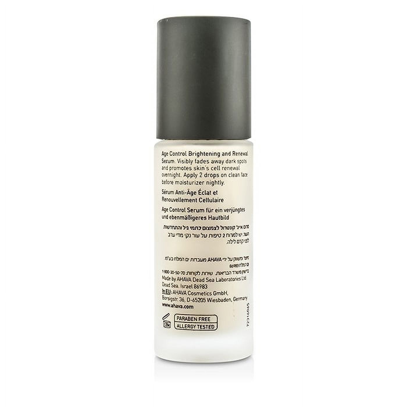 Ahava - Time To Smooth Age Control Brightening and Renewal Serum(30ml/1oz) - image 4 of 4