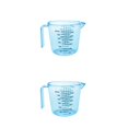 thumbnail image 1 of Monstrate 150/300/600ml Plastic Measuring Cups Tableware Baking Container Handle Accessories with Cooking Measure Tool Jug 127x105mm 2Conjunto, 1 of 6