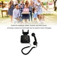 thumbnail image 4 of Libro De Visitas Con Audio Para Bodas Estilo Retro Capacidad 8G Mensajes De Audio Registro Telefónico Grabación De 120 Horas Para Bodas Fiestas Funerales, 4 of 7