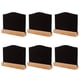 thumbnail image 2 of Mini carteles de pizarra con Base, pizarras borrables de doble cara, pizarra de madera, tarjetas de lugar, tablero de mensajes, etiquetas de alimentos, 10 Uds., 2 of 5