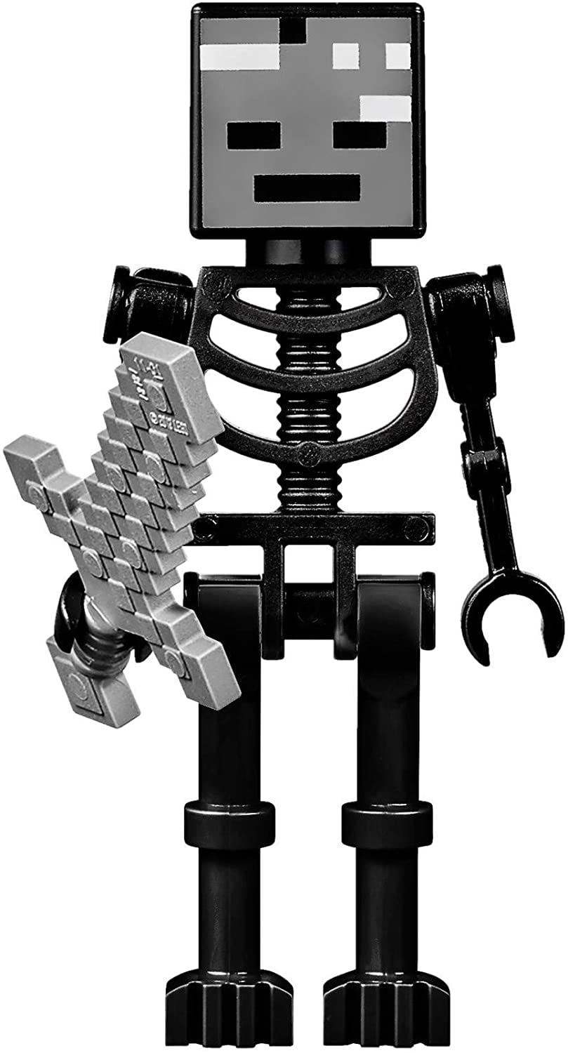 LEGO Wither Skeleton Straight Arms Minifigure from 21126 