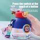 thumbnail image 5 of Botella De Agua Taza para niños de 650 ml, vasos reutilizables, botella de bebida para niños, niños y niñas (azul) Ehuebsd Para Estrenar, 5 of 7