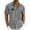 Gray, variant on Yiaimeir Men's Vintage Bowling Shirts Short Sleeve Summer Hawaiian Shirt For Men,Size M-4XL