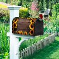 thumbnail image 2 of Autumn Sunflower Mailbox Cover Wooden Board Sun Flower Grateful Magnetic Mailbox Covers Standard Size 18x21 Inch Thanksgiving Maples Mail Box Wraps Post Letter Box Cover for Yard Home, 2 of 6