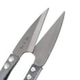 thumbnail image 2 of Unique Bargains Metal Grip Thread Fishing Line Sewing Yarn Scissor Cutter Snipper Gray 4Pcs, 2 of 2