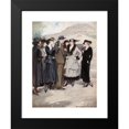 thumbnail image 2 of Clarence F. Underwood 14x18 Black Modern Framed Museum Art Print Titled - Group of Women and a Man, 2 of 5