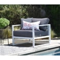 thumbnail image 2 of Elle Decor Fauteuil d'Appoint d'Extérieur Paloma Blanc, 2 of 8
