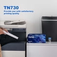 thumbnail image 6 of z 3-Pack Black TN730 Toner Cartridge: Compatible TN730 TN-730 Replacement for DCP-L2550DW MFC-L2710DW MFC-L2750DW MFC-L2750DWXL HL-L2350DW HL-L2370DW/DWXL HL-L2390DW HL-L2395DW Printer, 6 of 6