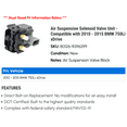 thumbnail image 2 of Air Suspension Solenoid Valve Unit - Compatible with 2010 - 2015 BMW 750Li xDrive 2011 2012 2013 2014, 2 of 2