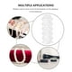 thumbnail image 5 of 2 piezas de lápiz labial de lápiz labial Desktop lipstick estante de labios lip brillo transparente, 5 of 6