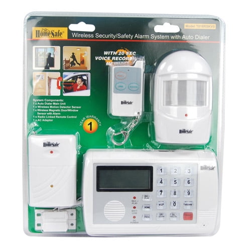 HomeSafe Wireless Home Security System