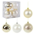 thumbnail image 4 of CREATITOY 4 Pcs 4.72 Inch Christmas Ball Set, Tree Hanging Ornaments, Perfect for Christmas Tree, Home Decor and Holiday Supply, 4 of 7