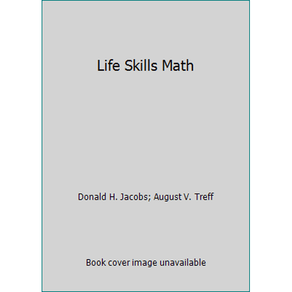 Pre-Owned Life Skills Math (Hardcover) 0785429344 9780785429340
