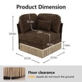thumbnail image 6 of Modular Sectional Sofa Corner Chair Module, 6 of 9