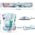 thumbnail image 3 of Keyboard Wrist Rest Pad and Mouse Pads with Wrist Rest Support Set Memory Foam Ergonomic Mouse Pad Easy Typing & Pain Relief for Home Office Computers,Laptop,Gaming-Abstract Flower, 3 of 6