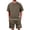 T7-Coffee, variant on Havenx Shorts Sets for Men 2 Piece Outfits Oversized Waffle Knit Short Sleeve Crewneck T Shirts Matching Drawstring Shorts with Pockets Set Summer Beach Casual Comfy Athletic Clothes,White 2XL