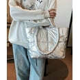 thumbnail image 2 of Kukuzhu Quilted Shoulder Tote Bag Women Padding Cotton Down Hobo Bag Casual Fashion Waterproof Handbag, 2 of 6