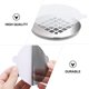thumbnail image 2 of 25 piezas de pegatinas para desagüe de suelo, pegatinas circulares para ducha de agua, filtro antibloqueo para baño, PVC blanco, 2 of 6