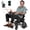 Black, variant on Aoemoe Electric Wheelchair Adults & Seniors – 286 lb Capacity, Dual Motor, 15 km Range, Lightweight Portable Power Chair, Purple