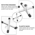 thumbnail image 3 of DEEPCRAFF 2Pcs Plated Silver Metal Snooker Pool Bridge Stick with Cross Bridge Head for Billiards Equipment, 3 of 8