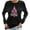 Breast cancer awareness shirts-Black, variant on Homenesgenics Breast Cancer Awareness Shirts Plus Size for Women and Men Women Fashion Print Round Neck Long Sleeve T-Shirts Sweatshirts Red M