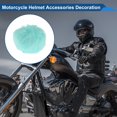 thumbnail image 3 of Accesorios para Casco de Motocicleta Decoración Cola Redonda para Cascos de Motocicleta Bicicleta Esquí Verde Menta Pegatinas 1 Juego, 3 of 6