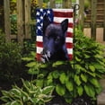 thumbnail image 2 of Black Norwegian Elkhound Flag Flag Garden Size, 2 of 3