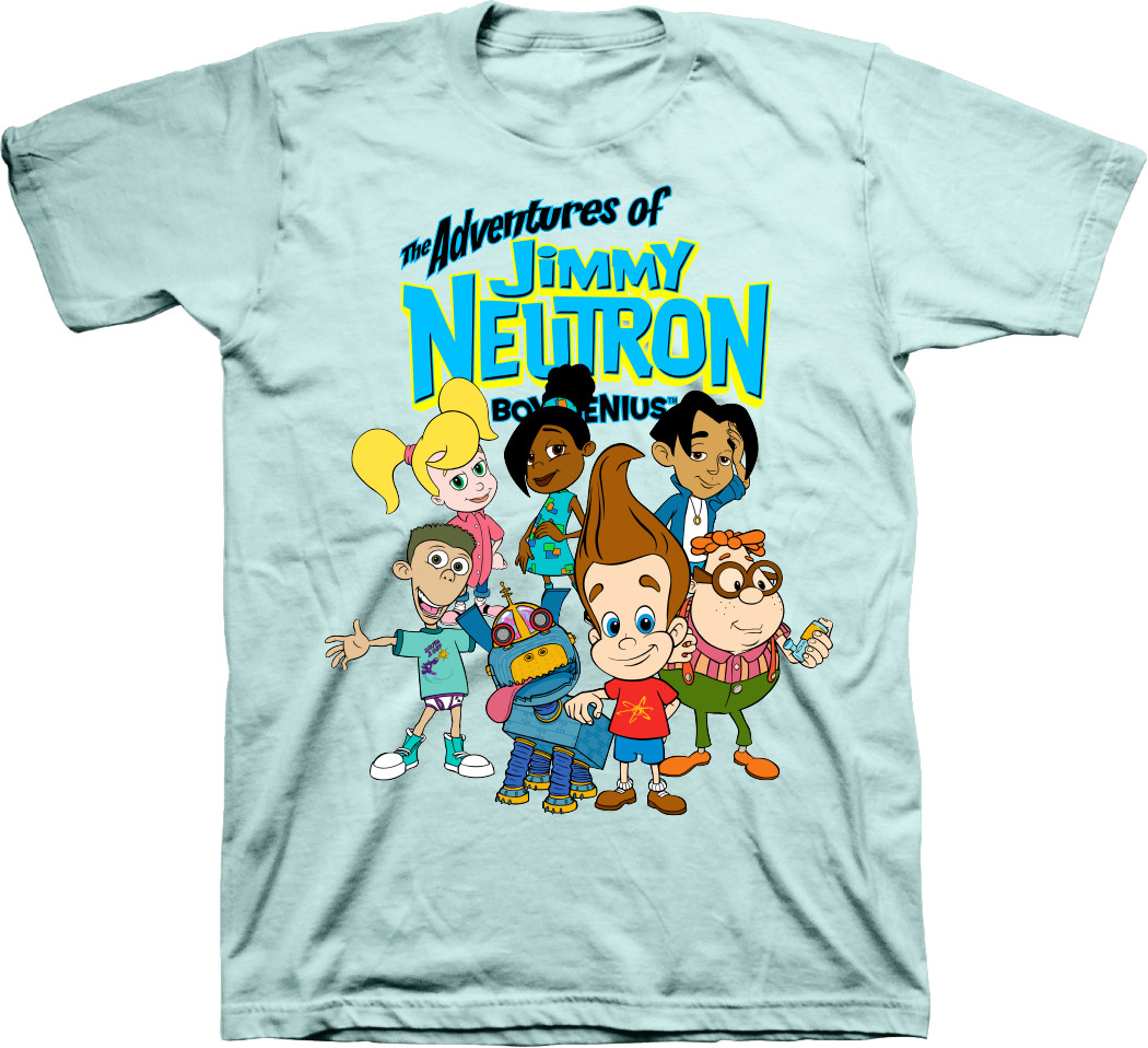 Mens Nickelodeon Jimmy Neutron Shirt - The Adventures of Jimmy Neutron Boy  Genius tee - Classic Nick Graphic T-Shirt (White, Large) - Walmart.com