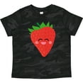 thumbnail image 3 of Inktastic Strawberry Kawaii Boys or Girls Toddler T-Shirt, 3 of 5