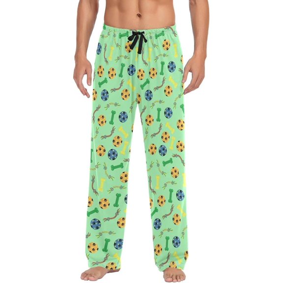 GZHJMY Dog Pajama Pants for Men, Lounge Pants Lightweight Men Pajama Bottoms with Drawstring Pockets, Christmas New Year Birthday Gifts, XX-Large