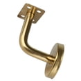 thumbnail image 2 of AFQH Gold Handrail Bannister Support Stair Rail Bracket Balustrade Wall Mounted, 2 of 8