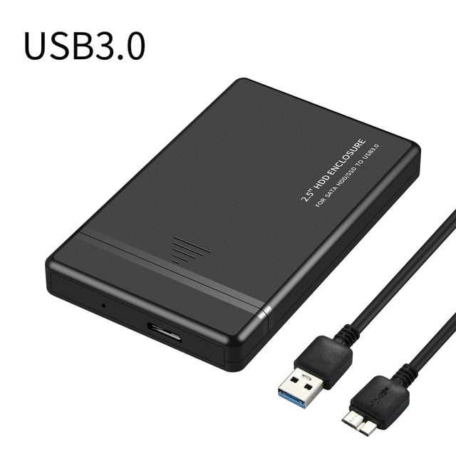 LYD 2.5" HDD SSD Enclosure USB 3.1 Type-C a SATA-III Estuche para disco duro externo sin tornillos, compatible con UASP LYD Periféricos de la computadora