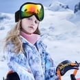 thumbnail image 4 of Gafas de esquí esféricas, gafas de esquí de doble capa antivaho para exteriores para hombres y mujeres., 4 of 5