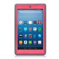 thumbnail image 2 of Mignova All-New Amazon Fire HD 8 2018 Case,Fire HD 8 2017 Case with Stand,WFive Heavy Duty [Shockproof] Full Body Protection Armor Rugged Protective Case for Amazon Kindle Fire HD 8(Gray/Pink), 2 of 8