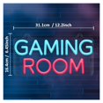 thumbnail image 4 of Gaming Room Letrero De Neón Luz Para Decoración De Pared De Juegos Alimentado Por USB Para Dormitorio Bar Tienda Decoración De Fiesta 31.1cm×16.4cm, 4 of 8
