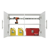 Prepac's HangUps Upper Storage Cabinet - Elegant and Spacious Wall Cabinets to Maximize Your Storage, 36" Size, Classic White Finish