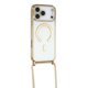 thumbnail image 3 of For iPhone 17 Pro Max Case Compatible with MagSafe Electroplating Edge TPU Phone Cover with Screen F, 3 of 5