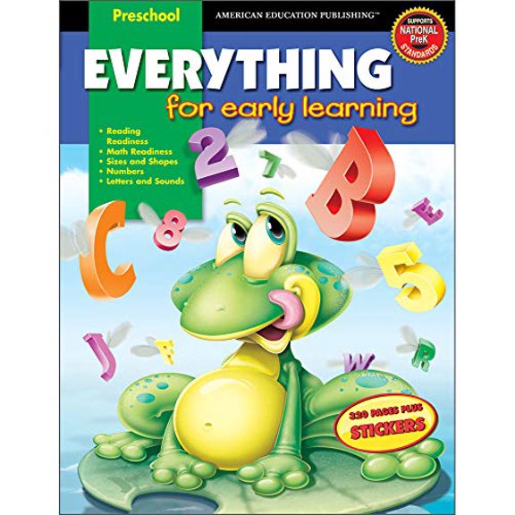 Pre-Owned Everything for Early Learning [With Stickers] (Paperback) 0769633471 9780769633473