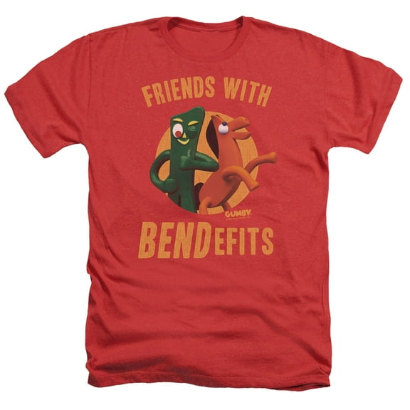 Gumby - Bendefits - Heather Short Sleeve Shirt - XX-Large
